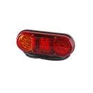 HOR76 rear combination lamp, LED 12/24V, left (without license plate light)