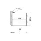 KALE Klimaanlagenkühler (Kondensator) td95