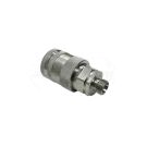 Hydraulic quick connector, socket M16x1.5, external thread EURO PUSH-PULL