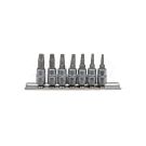 Jeu d'embouts pour vis Torx usinées, 7 pcs.