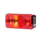 Rear combination lamp with reflective device, left, 12V-24V