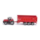 Massey Ferguson tractor with trailer