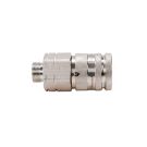 Hydraulic Quick Coupler Dry Break Socket M22x1.5 15L External Thread ISO16028