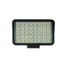 Rectangular work lamp with 40 LED diffused