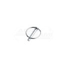 Pin-Stecker mit Fi-6x45mm-Ring