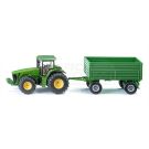 John Deere tractor with trailer Siku S1953