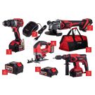 SCHMITH POWER TOOL SET NO. 5, 8-TEILIG