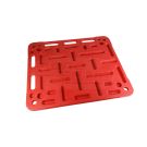 Červená seskupovací deska