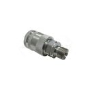 Hydraulic quick connector, socket M20x1.5, external thread EORO PUSH-PULL