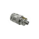 Hydraulic quick connector, socket M14x1.5, external thread EURO PUSH-PULL