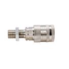 Hydraulic quick connector, long socket with pressure eliminator M20x1.5 external thread EURO PUSH-PULL (ISO 7241-A)