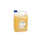 Liquid for cleaning milk equipment