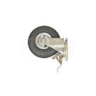 Pneumatic brake wheel with ball bearing