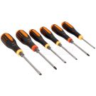 BAHCO set of 6 through-bolted screwdrivers