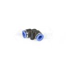 Plastic elbow quick connector fi-6