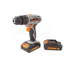 18V drill/driver 2 rechargeable Li-Ion 2.0Ah batteries