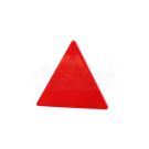 Triangle réfléchissant rouge