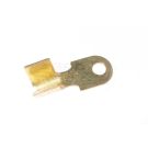 Brass eyelet end thick