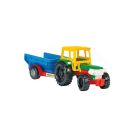 Tractor with dumper truck