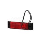 Combination rear marker lamp, 12V-24V + cables 21cm LgY-S 0.75mm2, diodes