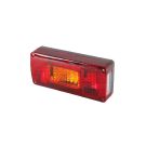 Left rear combination lamp with orange turn signal