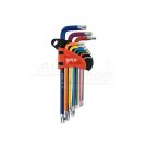 Clés TORX TR-T50 9 PCS COULEUR