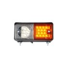 Kombinovaná lampa predná pravá, 12V-24V + káble 185cm YLY-S 4x0,75mm2, diódy