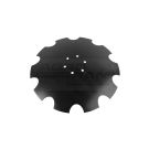 Toothed disc 560x4.5mm, 6-holes-fi13, hub fi 122mm-10 teeth