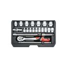 Set of 22-piece sockets YT-3856 YATO