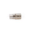 Hydraulic quick coupling dry break socket G1/4"BSP internal thread ISO16028