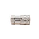 Hydraulic quick coupling dry break socket G1/2"BSP internal thread ISO16028