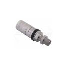 Breakable hydraulic quick coupling, WIA3CV series, long socket, EURO external thread