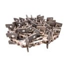 Longueur de la chaîne : 630 cm, 120 mm, 80 mm, 36 lobes, RENFORCÉE