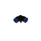 Plastic elbow quick connector 12mm