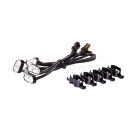 Set of 5 HORPOL universal lamps for illuminating machine work areas