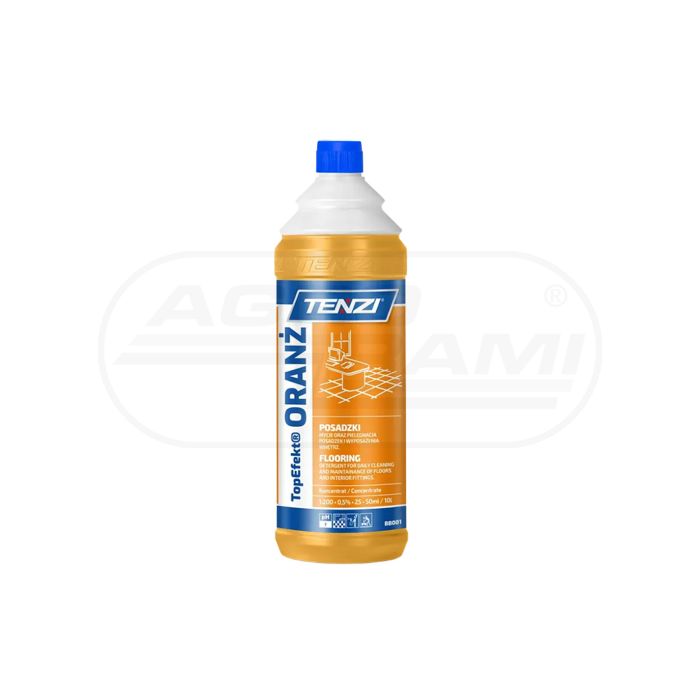 čistič na dlaždice, panely, parkety a nábytok-Topefekt Oranż TENZI 1 L B-01/001