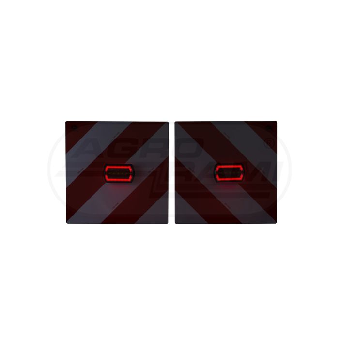 Sada obojstranných výstražných tabúľ s lampami LZD2790 + LD 2742 HORPOL