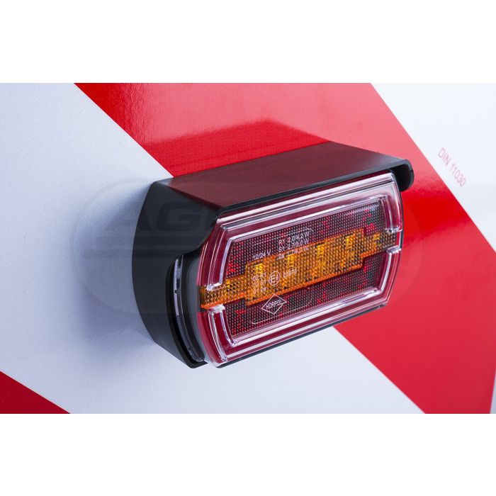 Sada obojstranných výstražných tabúľ s lampami LZD2790 + LD 2742 HORPOL