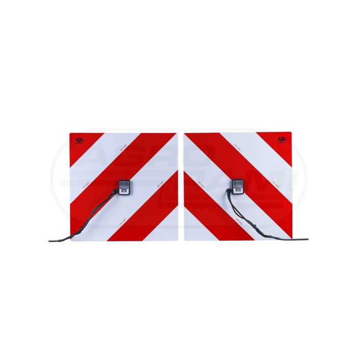 Sada obojstranných výstražných tabúľ s lampami LZD2790 + LD 2742 HORPOL