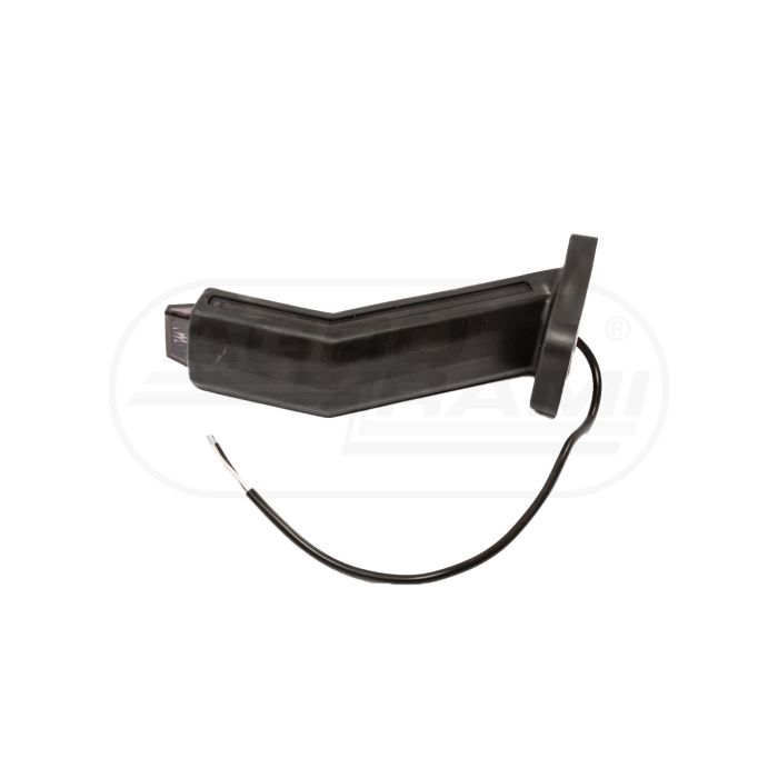 Ľavé kombinované predné-zadné-bočné pozičné LED svetlo, 12V–24V, s káblom 40 cm WAŚ