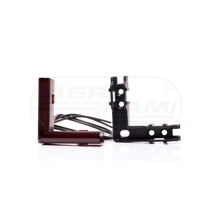 Zadné pozičné LED svetlo, 12V–24V, s káblom 40 cm WAŚ