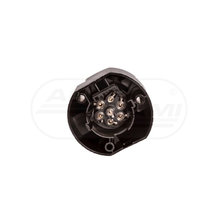 7-pin 12V M3 socket black PHILLIPS