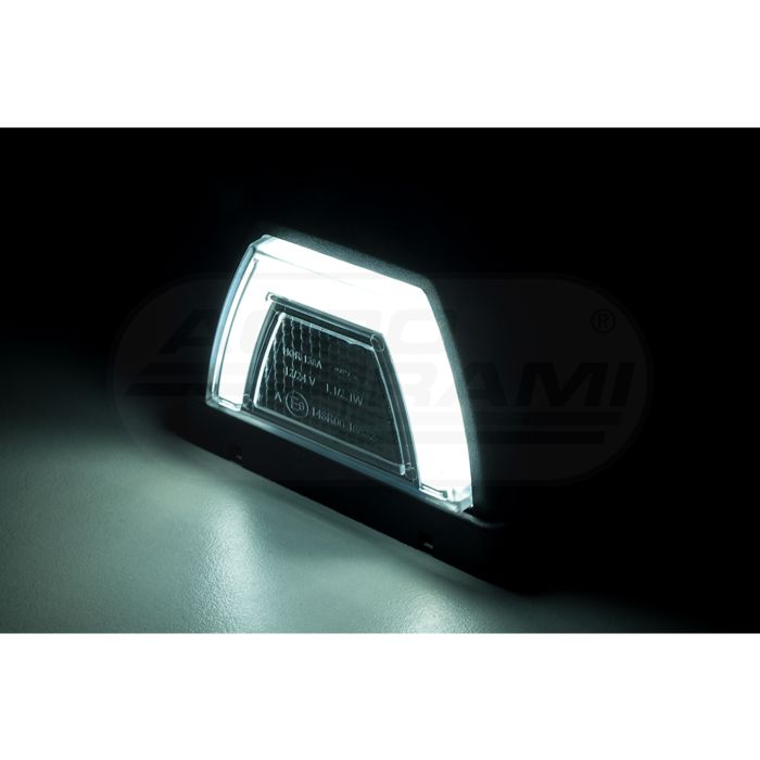 Predné obrysové svetlo HOR138 strešné NEON LED12/24V kábel 2x0,75mm-0,5mb