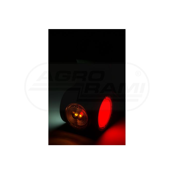 Trojité obrysové svietidlo HOR77 neónové ľavé visiace LED 12/24V kábel 2x0,75mm-0,6mb