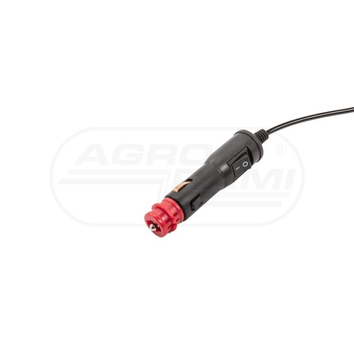 12/24 LED výstražné svietidlo s magnetom, UFO, 1 funkcia, Power LED