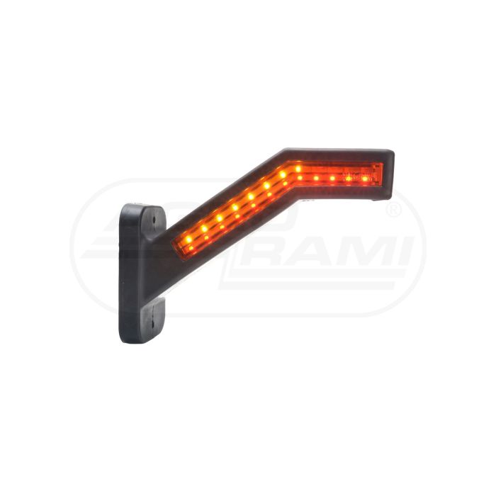 Lampa zespolona pozycyjna przednio tylna hamowania i kierunku W168.8 DD P 12-24V prawa 1394 DD P WAŚ