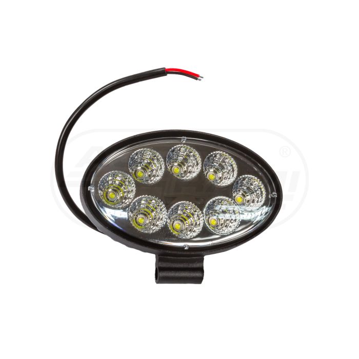 Ovale LED-Arbeitsleuchte 10-30V 24W
