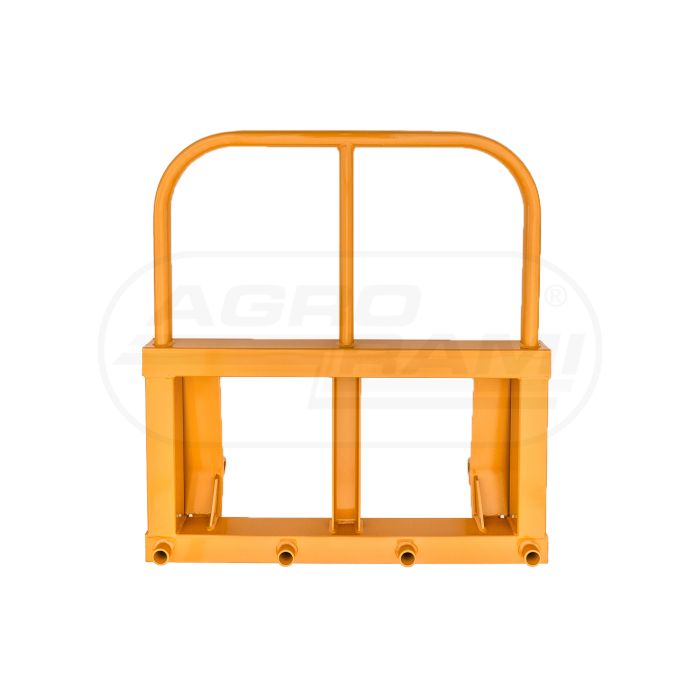 EURO-NORM bale transport forks 1000 kg, 4-tine (without teeth)