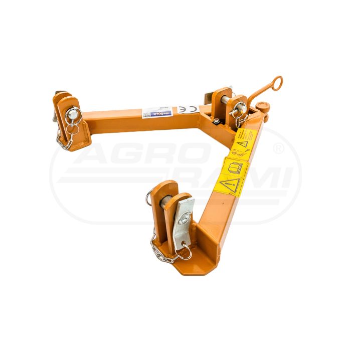 Hitching triangle for tools weighing max. 500 kg. Municipal
