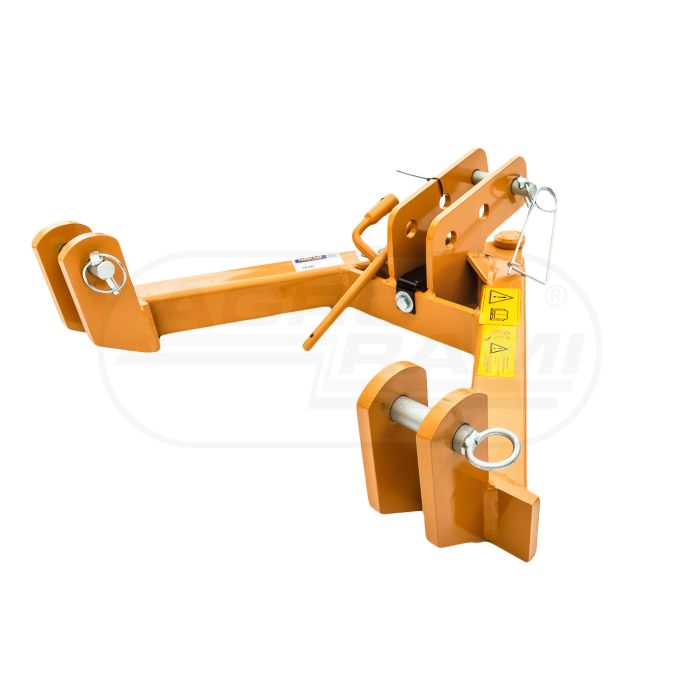 Three-point hitch triangle, category 0, for tools weighing max. 500 kg